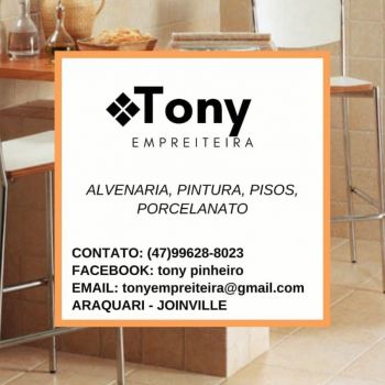 Tony empreiteira . Guia de empresas e serviços