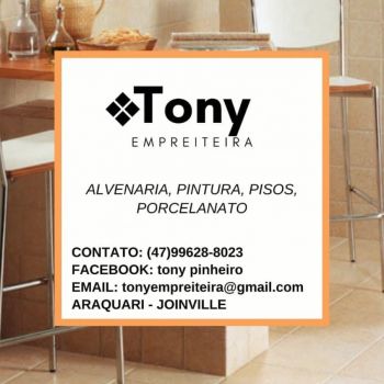 Tony empreiteira . Guia de empresas e servios