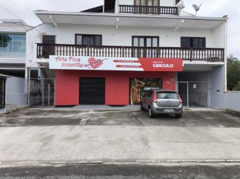 Sala comercial para alugar  no Saguaçu - Joinville, SC. Imóveis