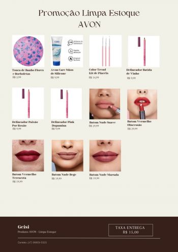 Produtos avon - liquida estoque. Eletrônicos e celulares