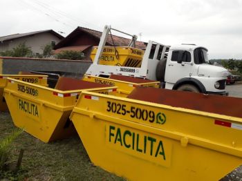 Caçamba de entulho. Para sua casa