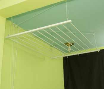 Instalação de varal de teto. Para sua casa